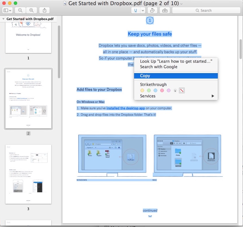 make a pdf file into word on a mac for free